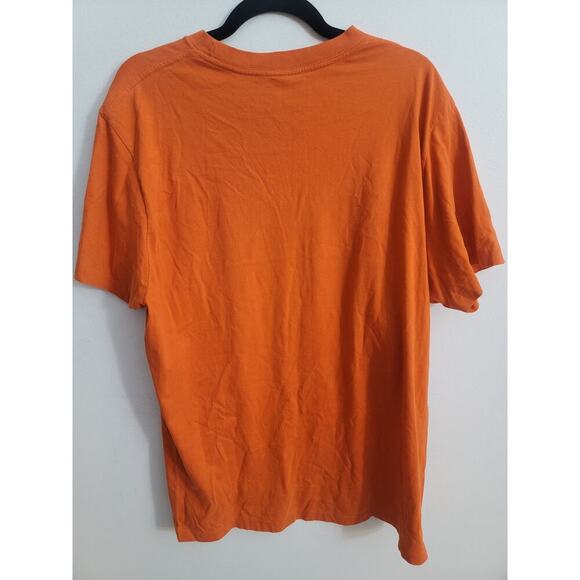 American Eagle Men’s Short Sleeve Outfitters Orange T-Shirt Size L - Picture 4 of 4